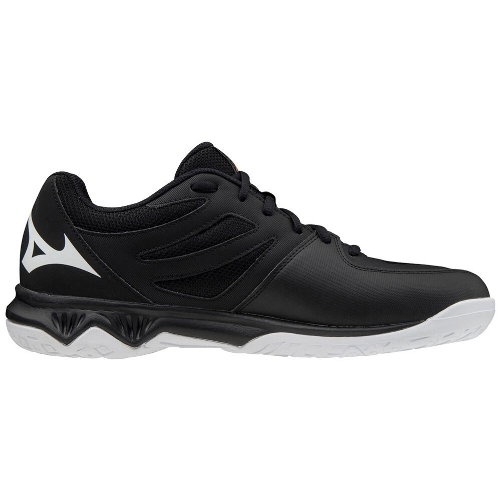 Zapatillas Voleibol Mizuno Thunder Blade 2 Mujer Negras/Blancas Ofertas ZNXE-73401